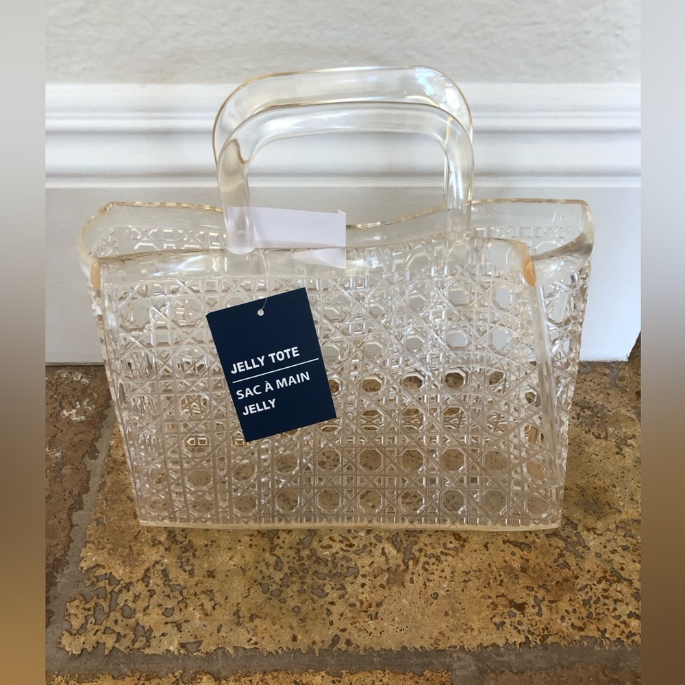 Old Navy Clear Jelly Tote Bag
